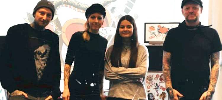 Team des Tattoo Studios "Ewig und Drei Tage" in Dortmund.