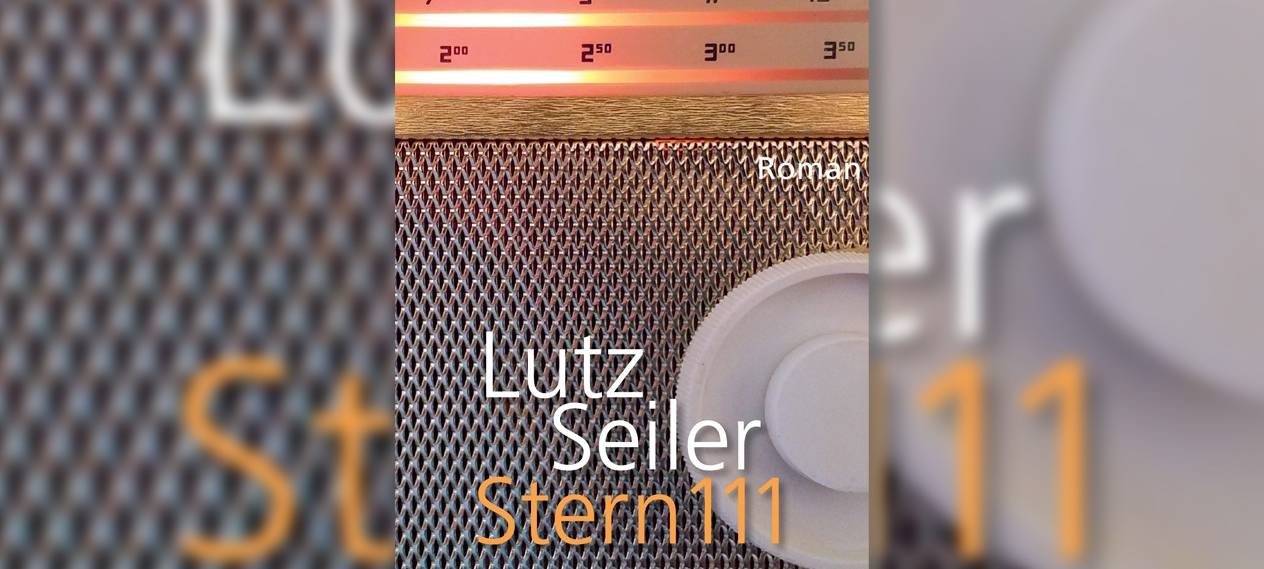 Buchcover "Stern 111" von Lutz Seiler.