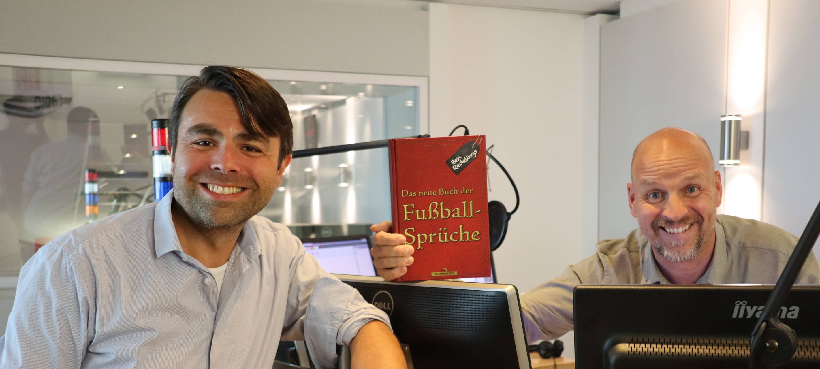 Ben Redelings und Michael Hendriks im Radio 91.2-Studio