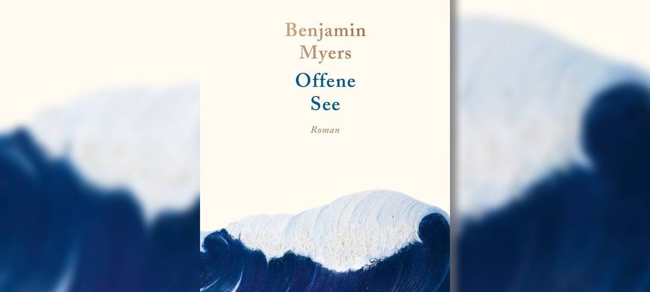 Buchcover "Offene See" von Benjamin Myers.
