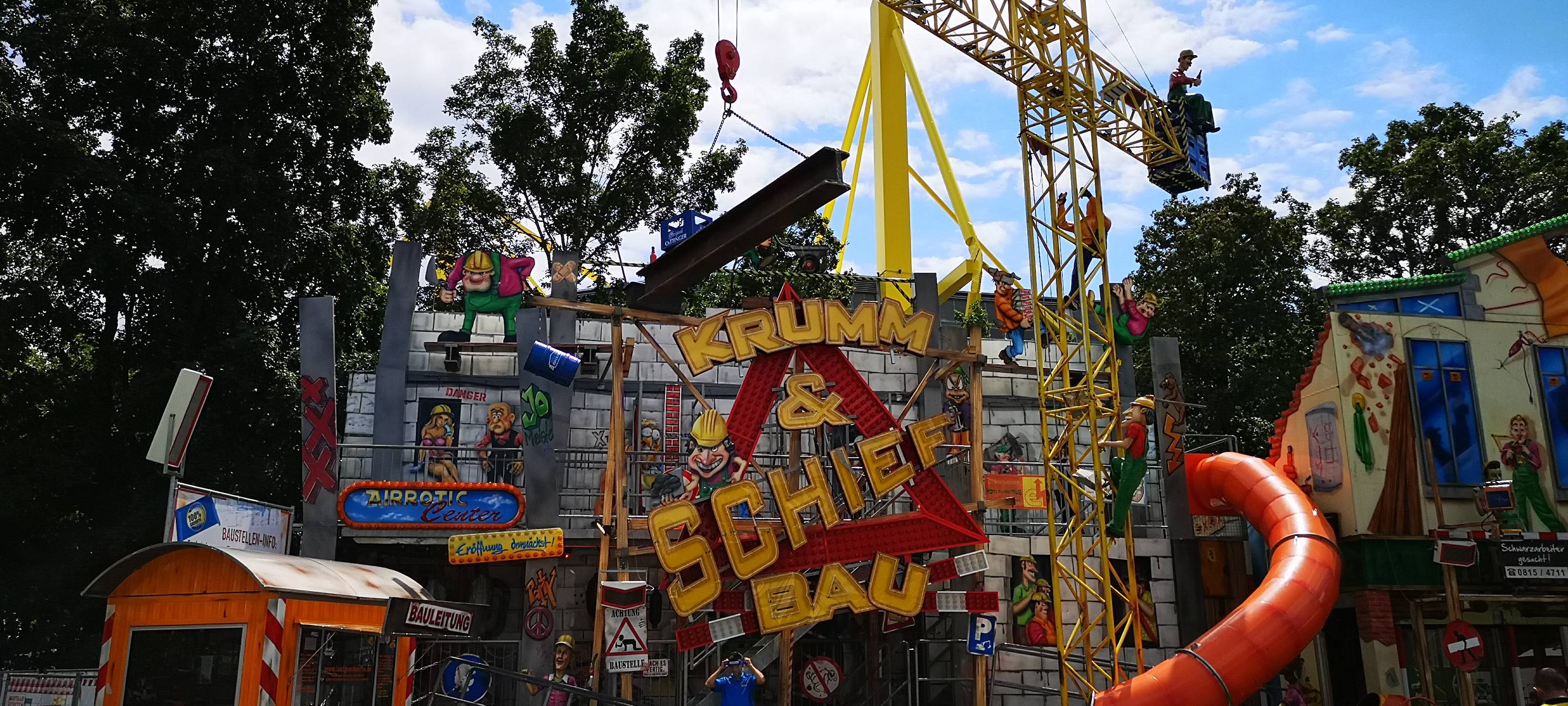 FunDOmio-Fahrgeschäft in Dortmund.