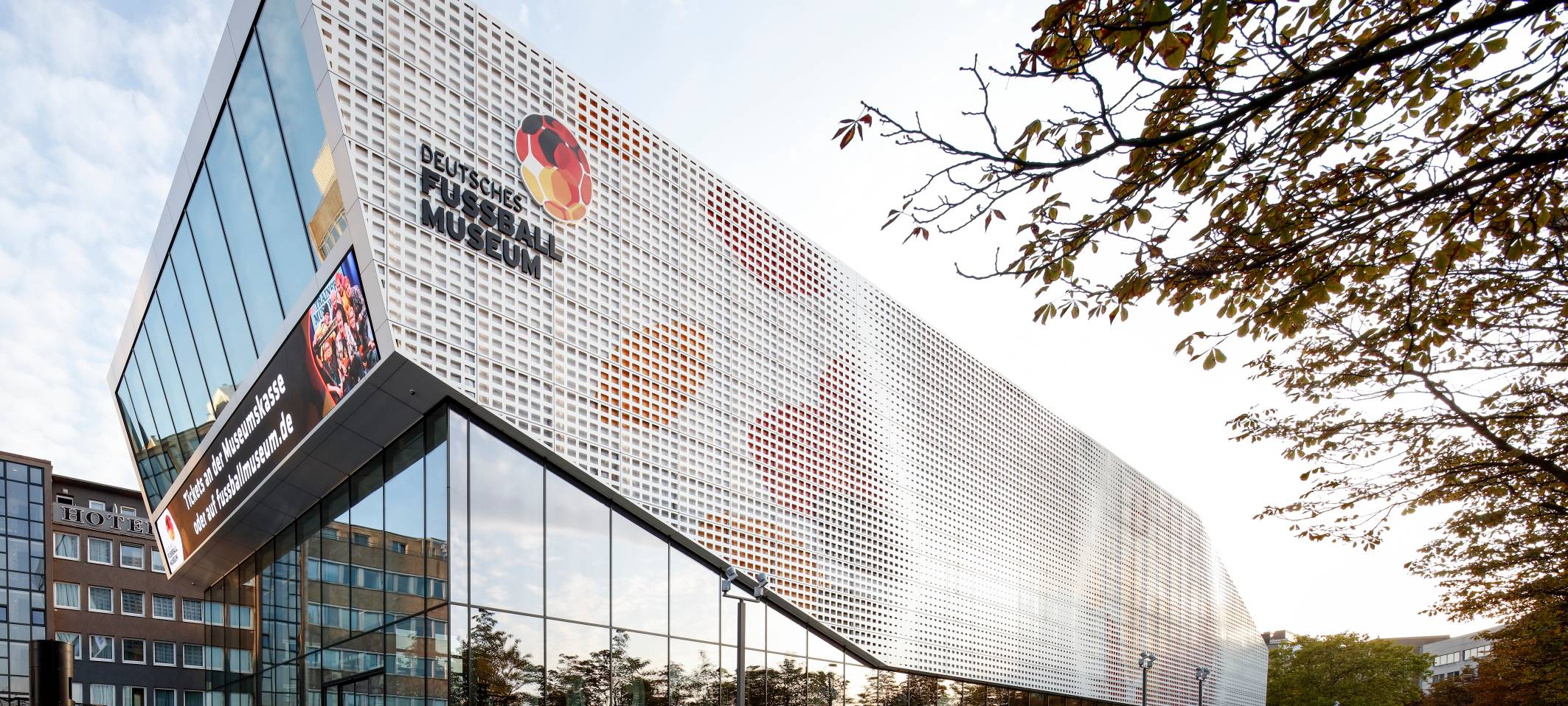Außenansicht Deutsches Fußballmuseum
