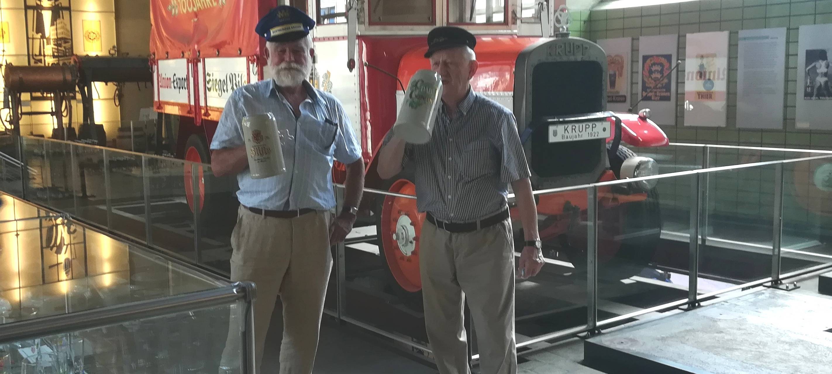 Ausstellung im Dortmunder Brauereimuseum.