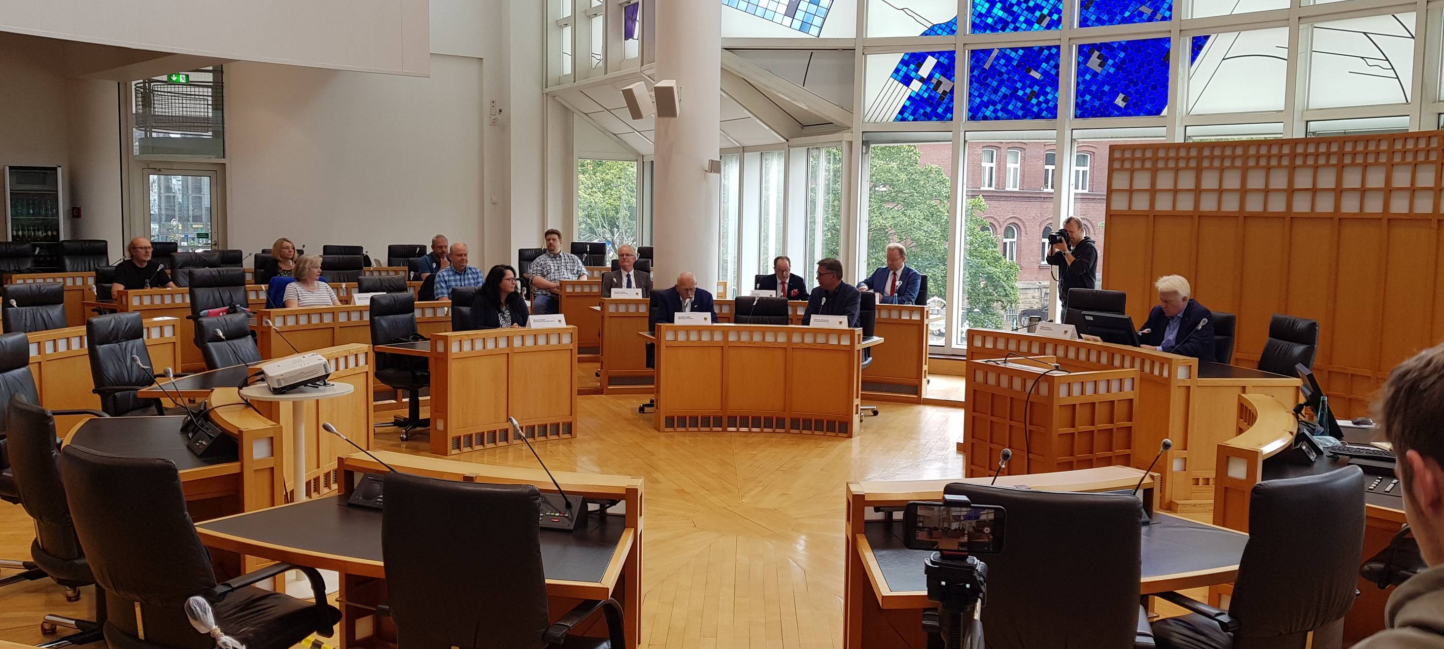 Pressekonferenz der Stadt Dortmund zum Thema Karstadt.