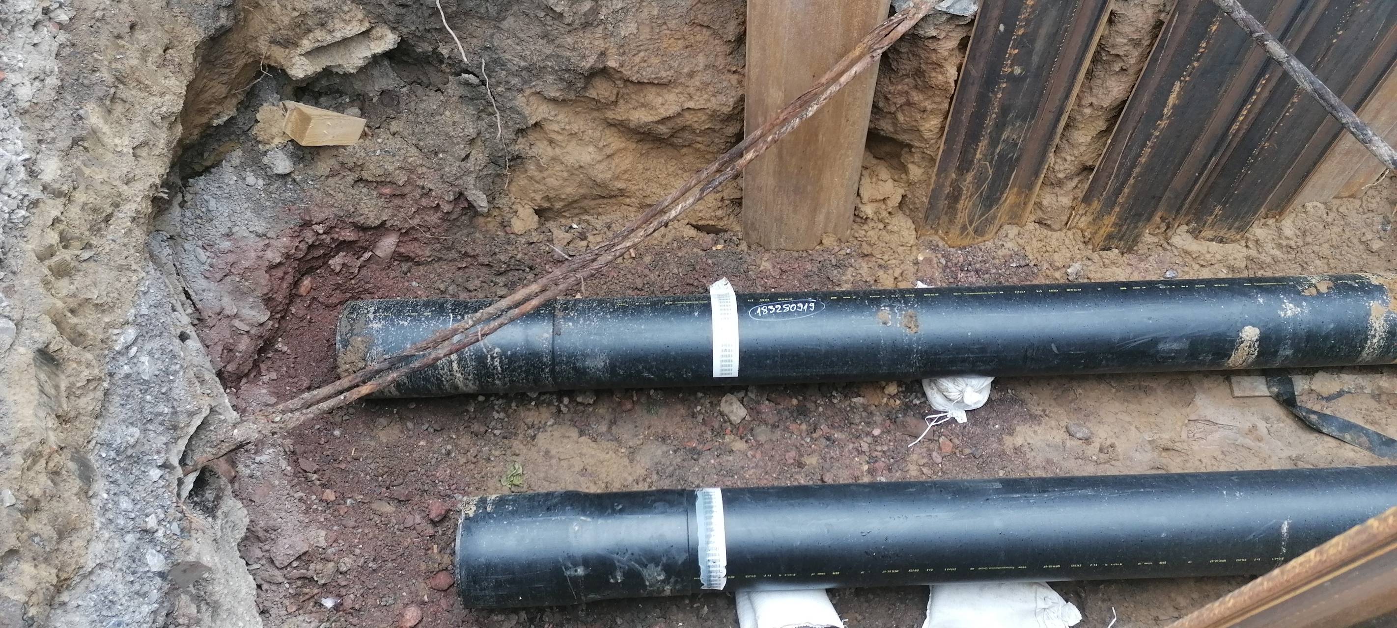 Baustelle an der Silberstraße in Dortmund