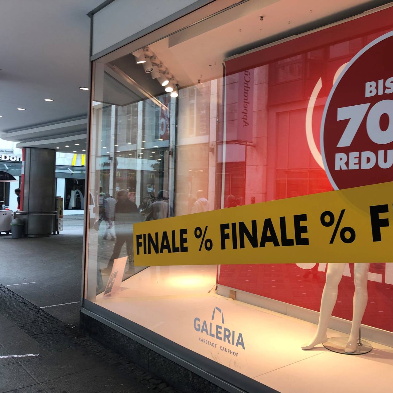 Galeria Kaufhof Dortmund: Ausverkauf hat gestartet.