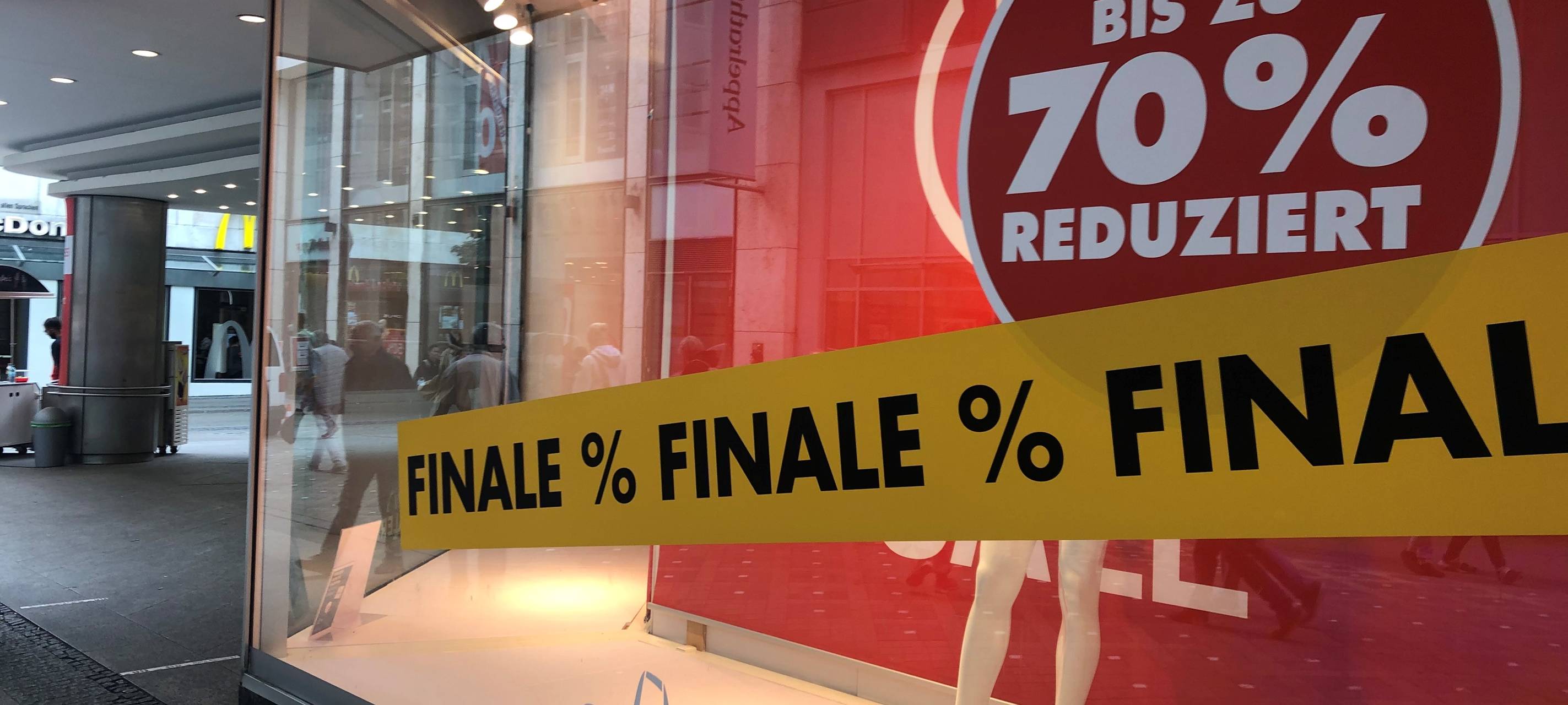 Galeria Kaufhof Dortmund: Ausverkauf hat gestartet.