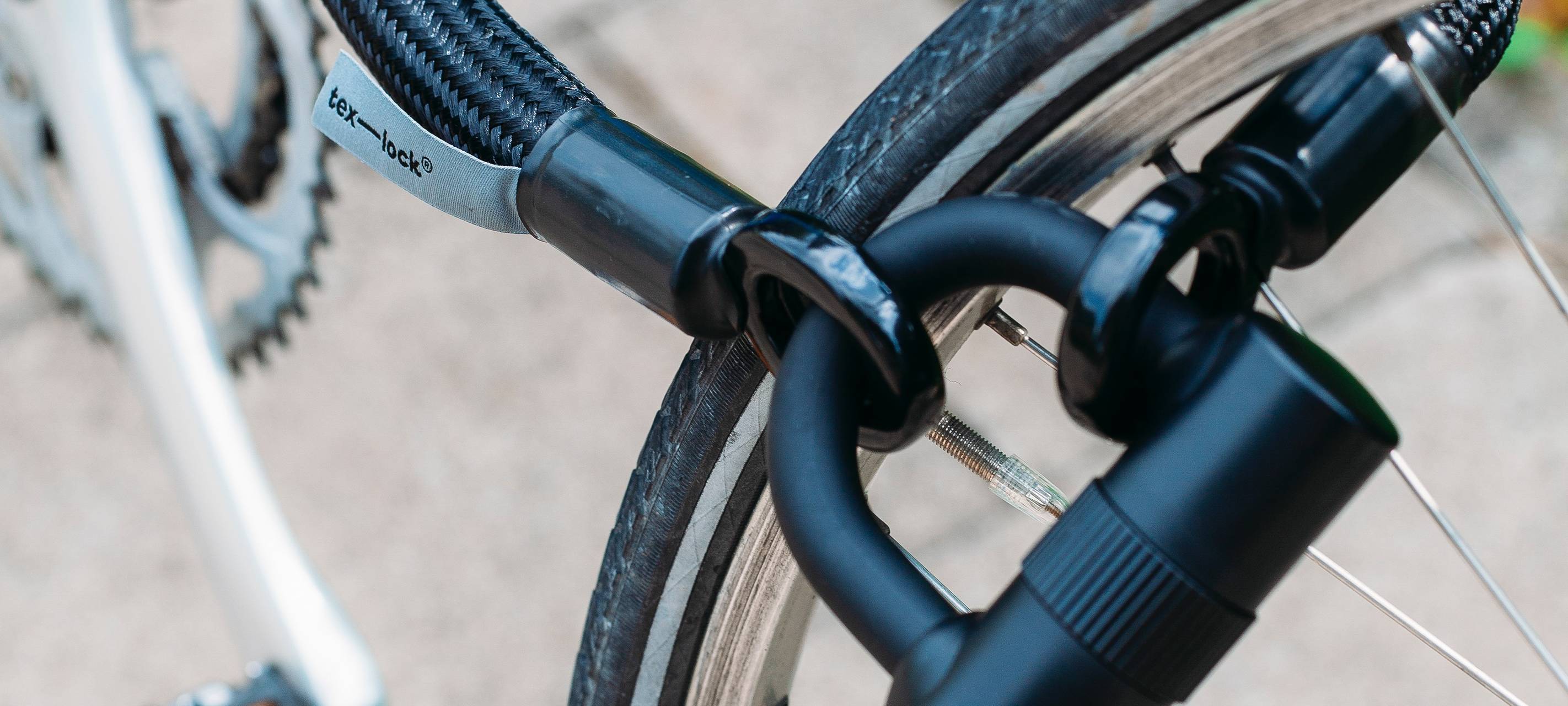 Abgeschlossenes Fahrrad (Symbolbild)