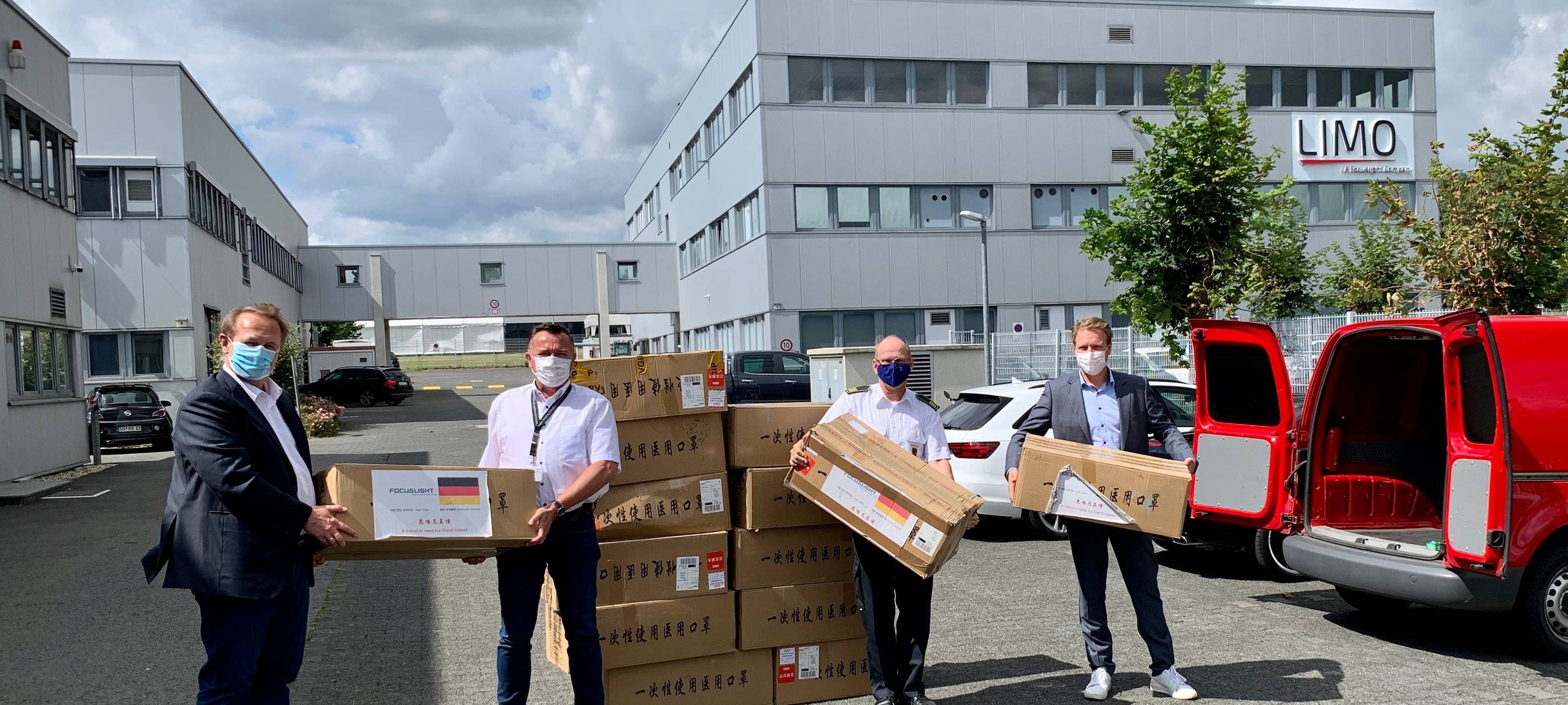 Dortmund erhält 20.000 Masken aus Xi'An