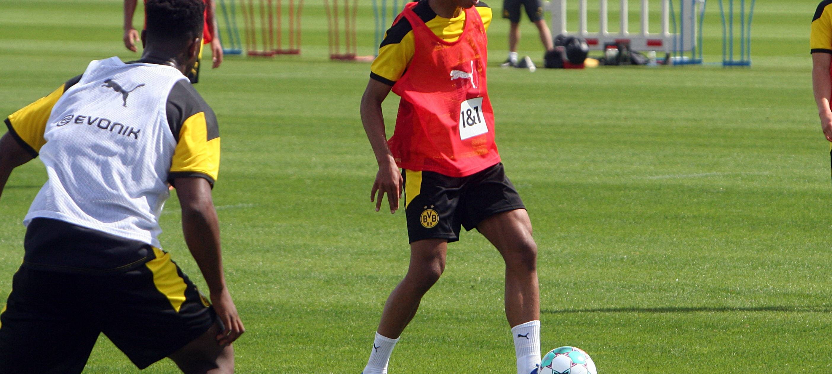 Jude Bellingham beim BVB-Trainings-Auftakt