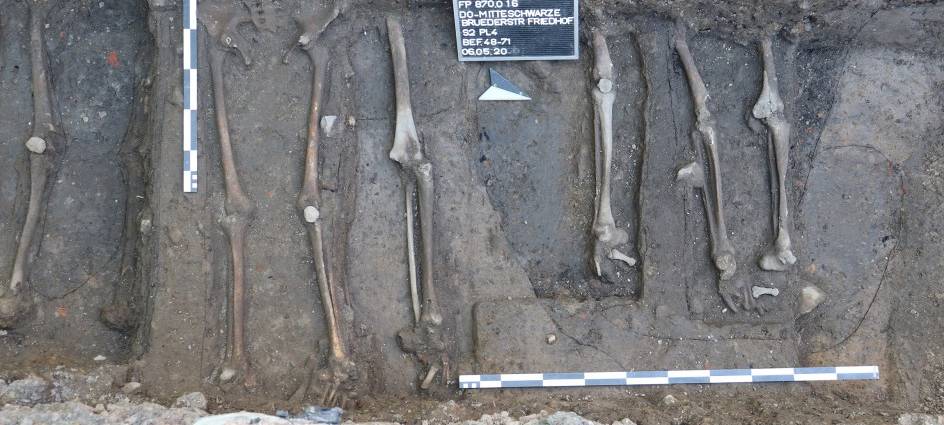 Dortmund: Skelette bei Bauarbeiten gefunden