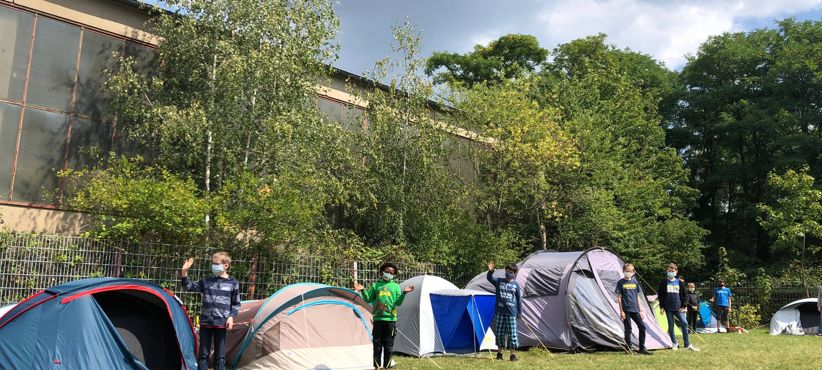 Dortmunder Knabenchor probt gemeinsam im Zeltlager