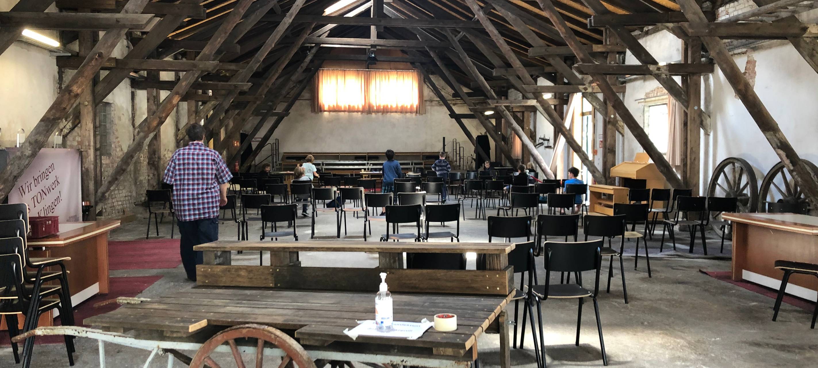 Dortmunder Knabenchor probt gemeinsam im Zeltlager