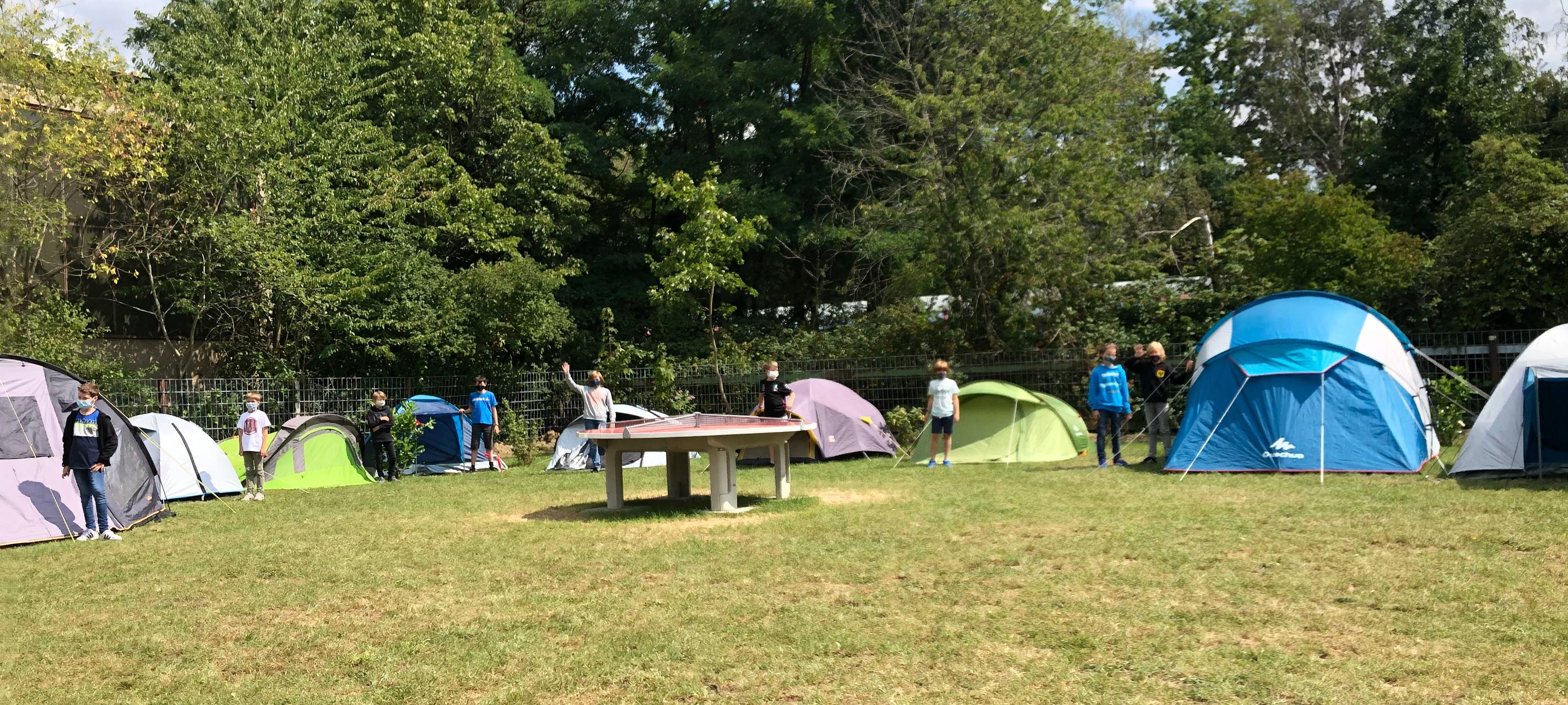 Dortmunder Knabenchor probt gemeinsam im Zeltlager