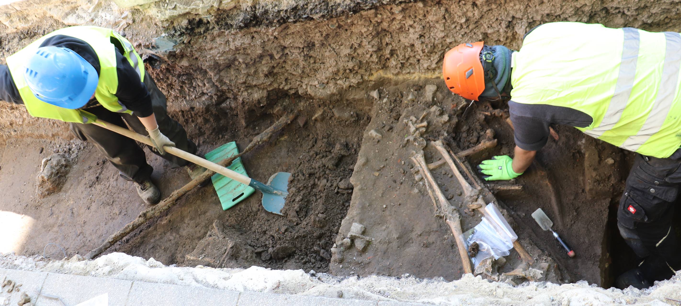 Dortmund: Skelette bei Bauarbeiten gefunden