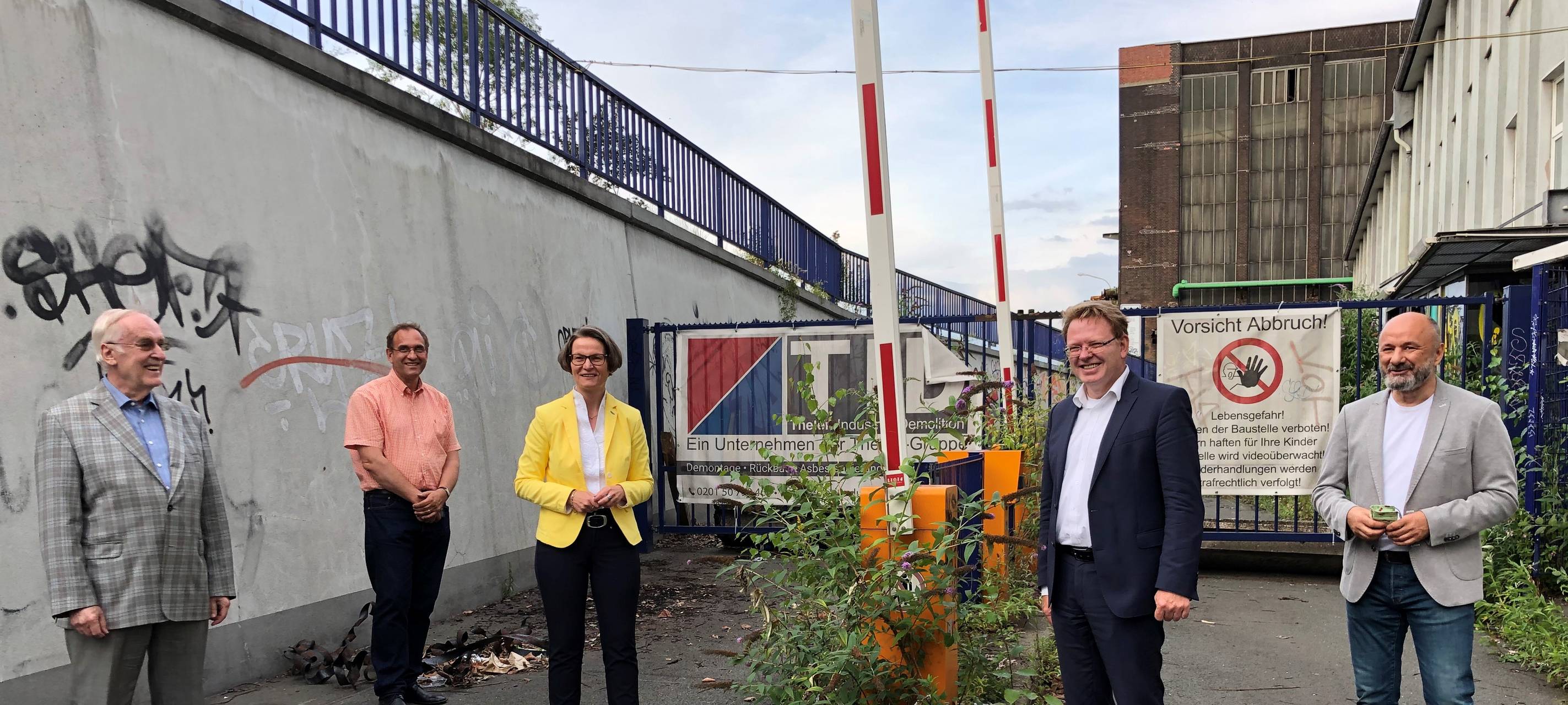 Ina Scharrenbach mit Andreas Hollstein.