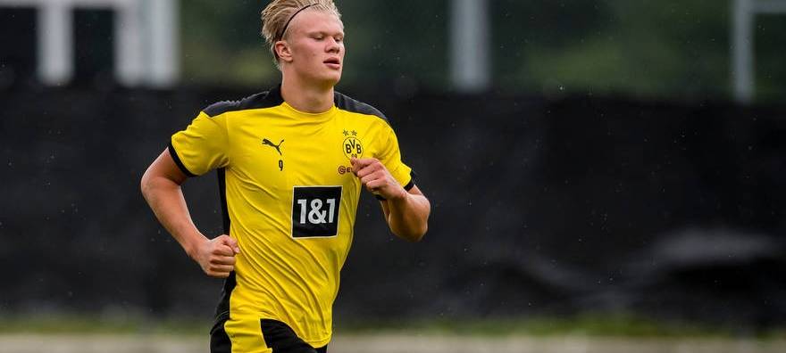 BVB Haaland Sommertraining
