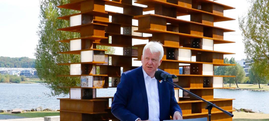 Dortmund: Mahnmal am Phoenix-See offiziell eingeweiht