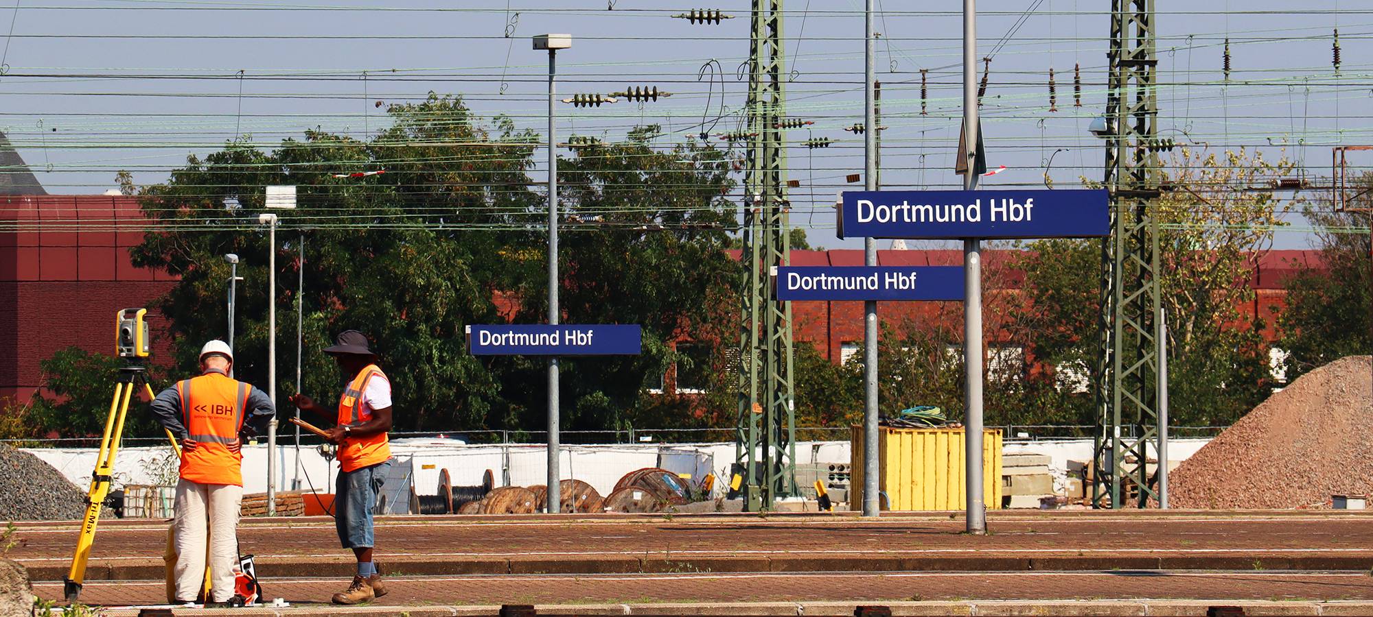 Dortmund Hauptbahnhof Baustelle