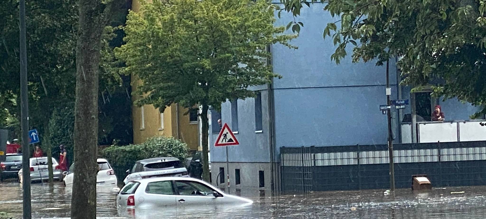 Dortmund: Unwetter lässt Emscher-Pegel steigen