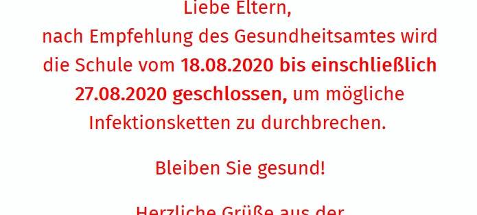 Corona: Erste Schule in Dortmund wieder geschlossen