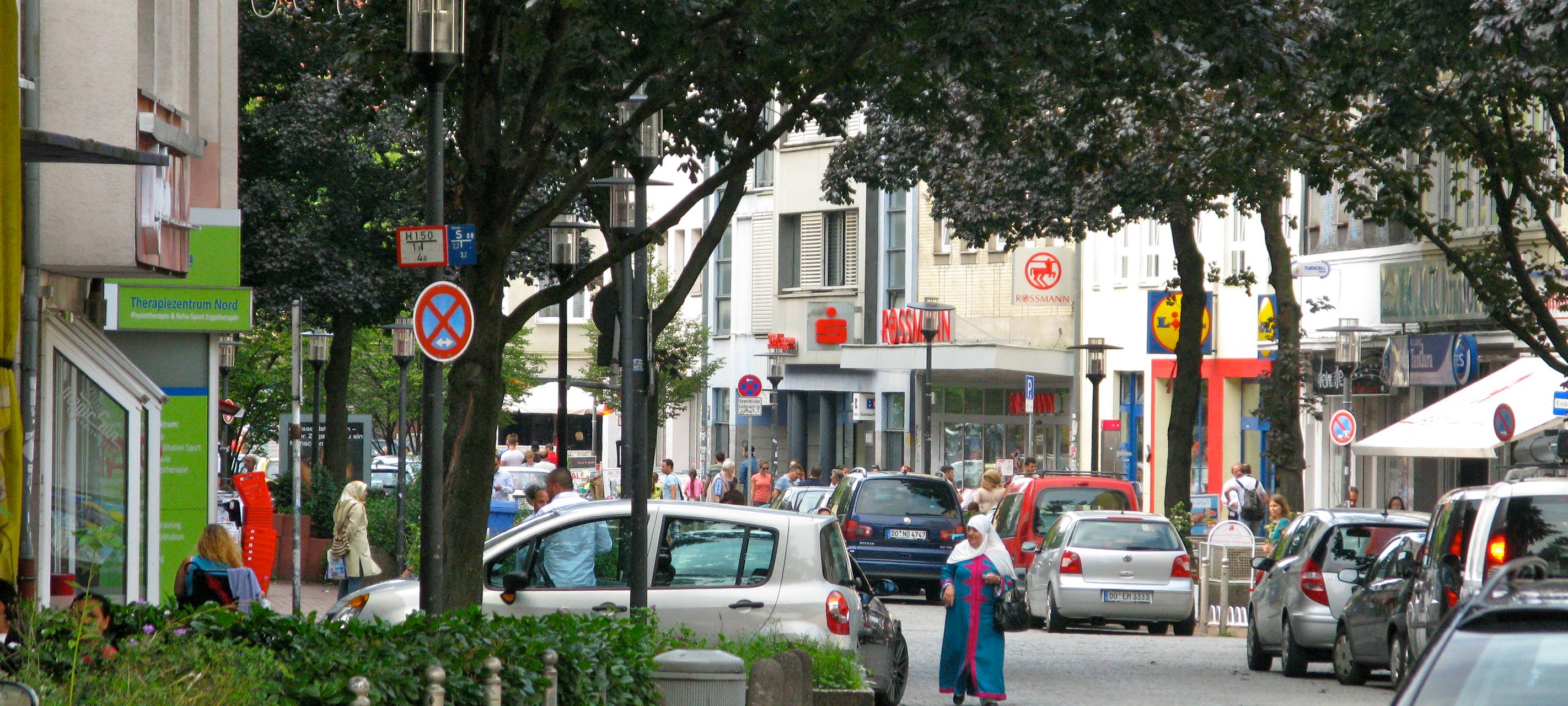 Die Münsterstraße in der Dortmunder Nordstadt.