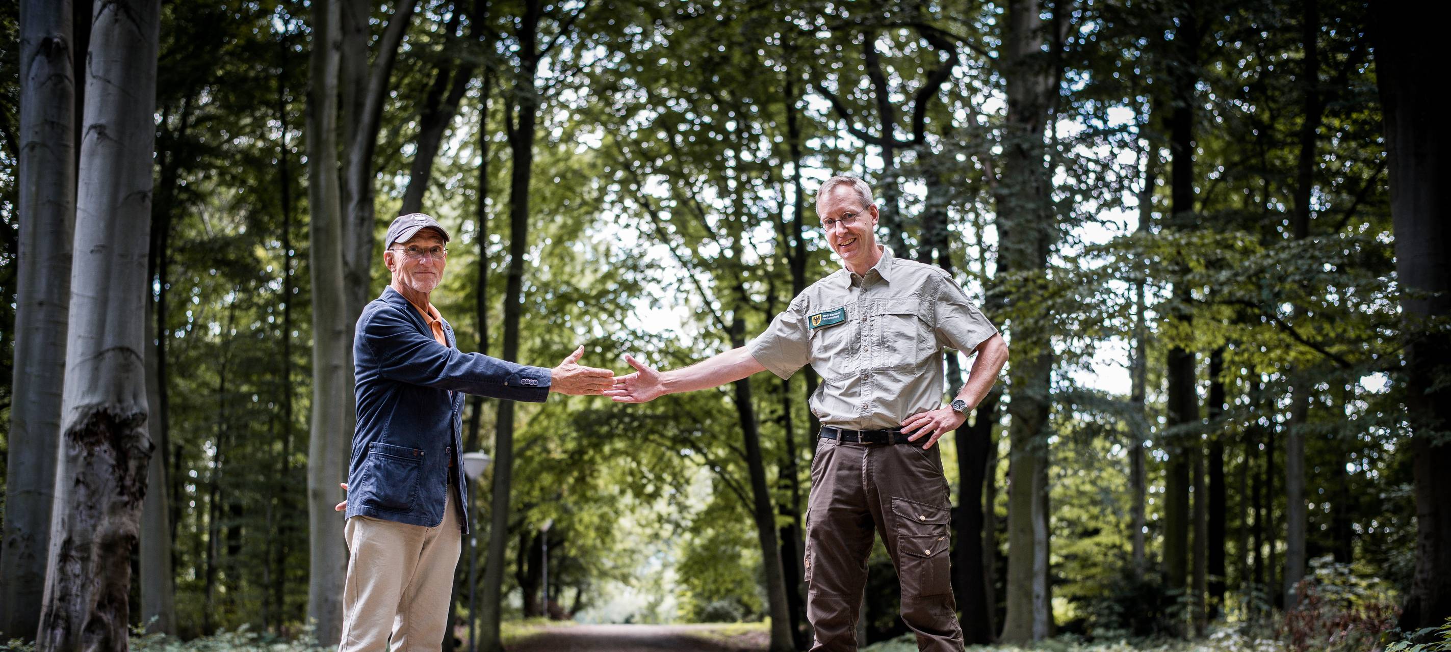 Forstdirektoren Verabschiedung Erwin Fischer geht in den Ruhestand - Sebastian Vetter übernimmt.