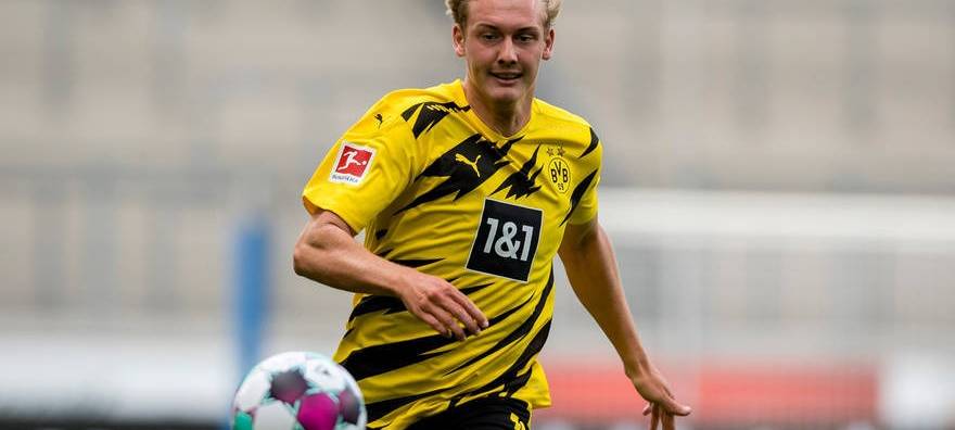 BVB-Spieler Julian Brand beim „Cup der Traditionen“