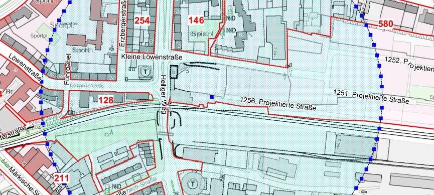 Evakuierungsradius Heiliger Weg