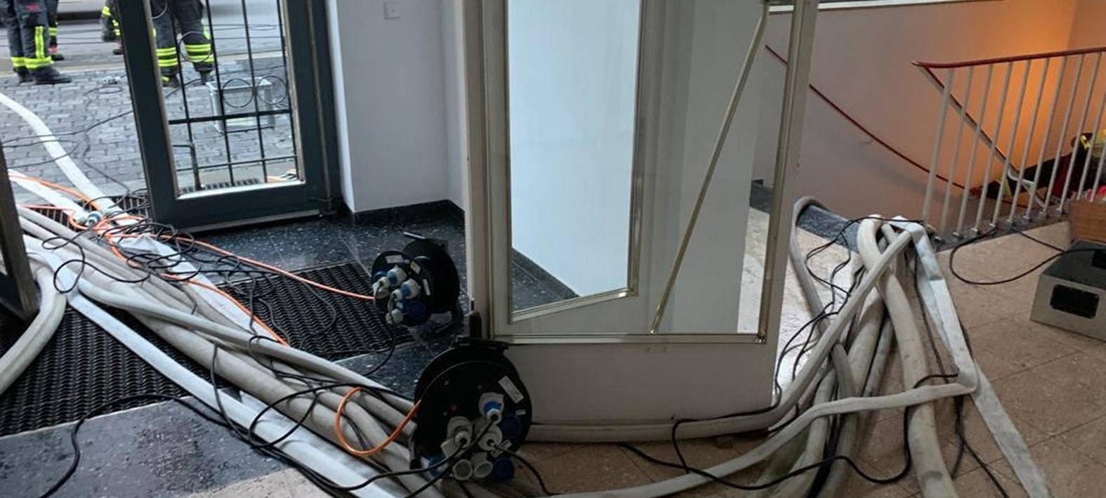 Feuerwehreinsatz Kokerei Hansa.