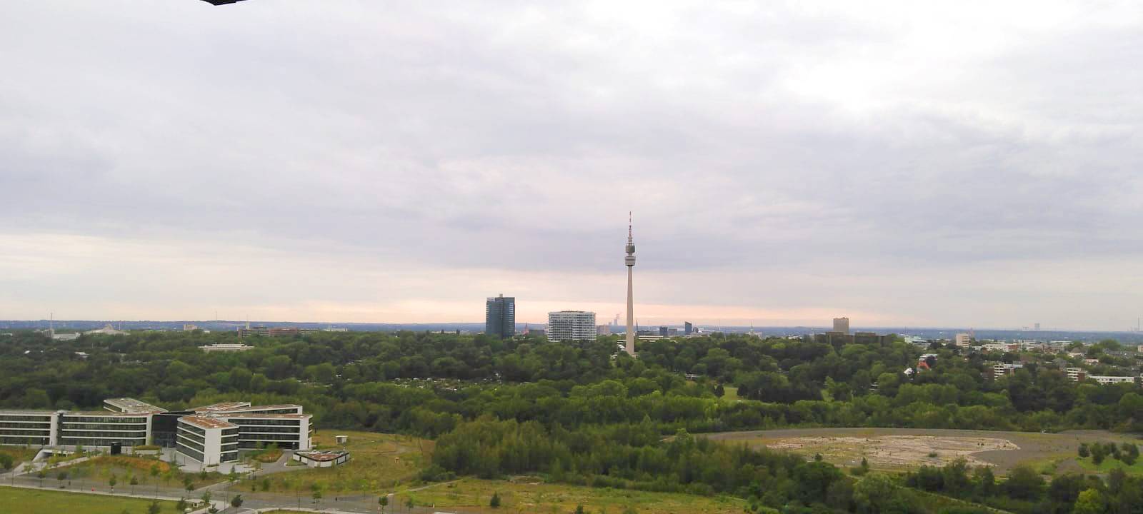 Skywalk Tour auf Phoenix West in Dortmund.