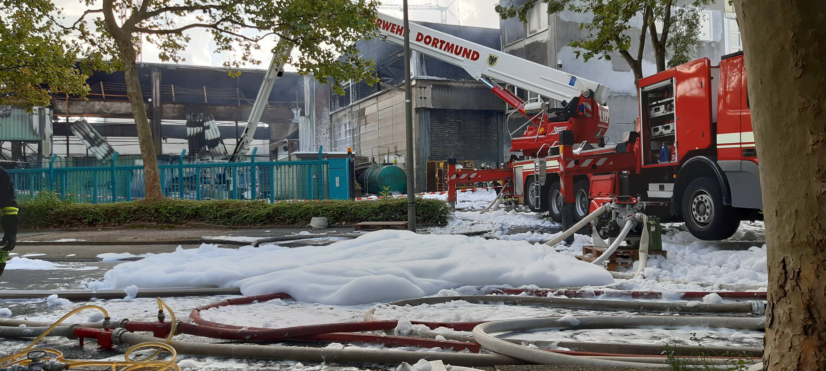 Großbrand im Dortmunder Westen: Zeugen gesucht