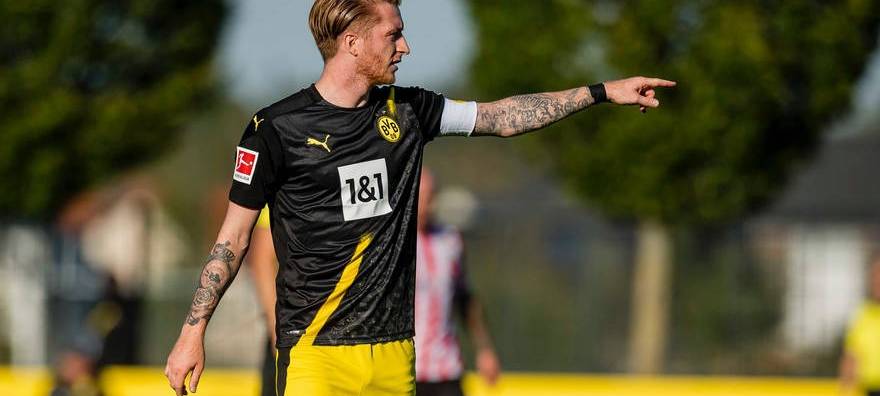 Marco Reus beim Testspiel gegen Sparta Rotterdam.