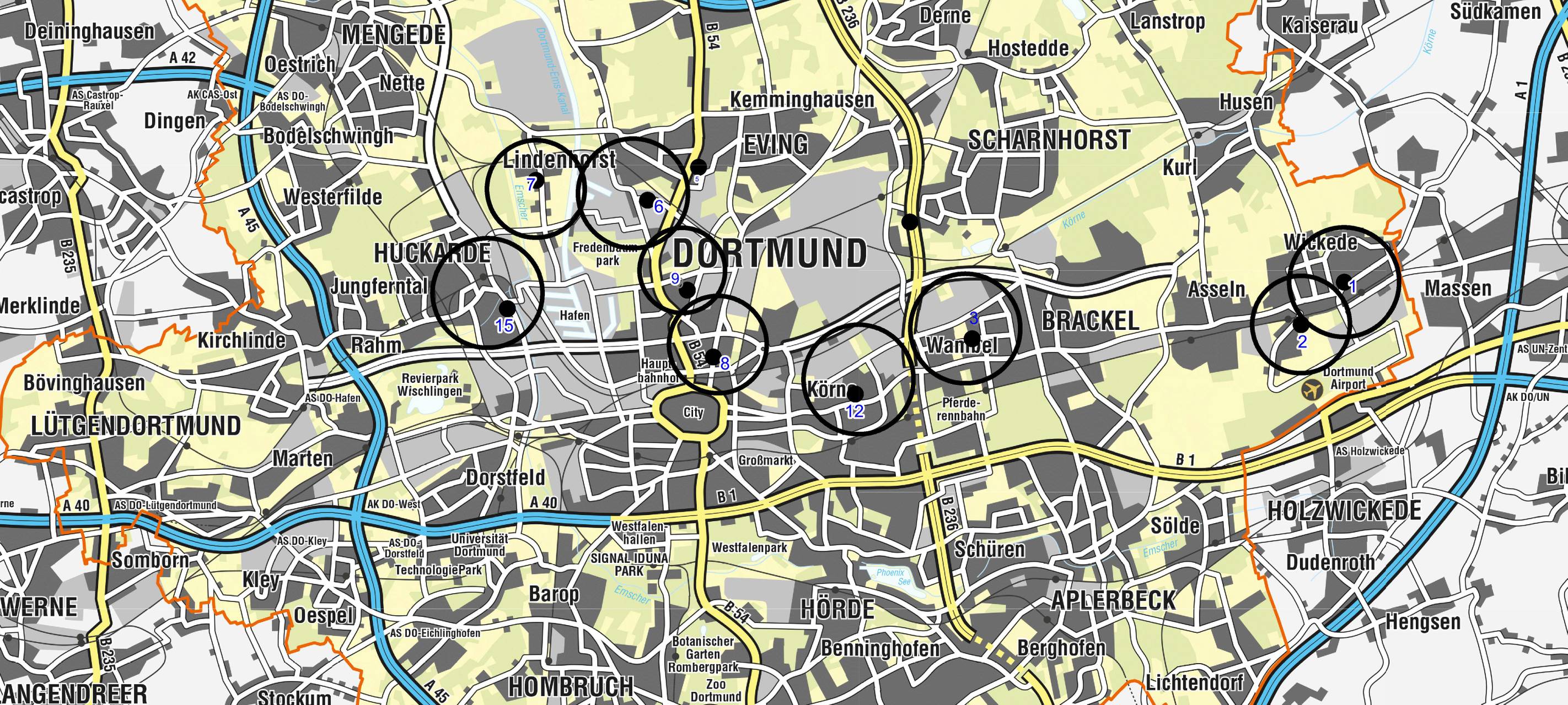 Sirenen Schallausbreitung Dortmund