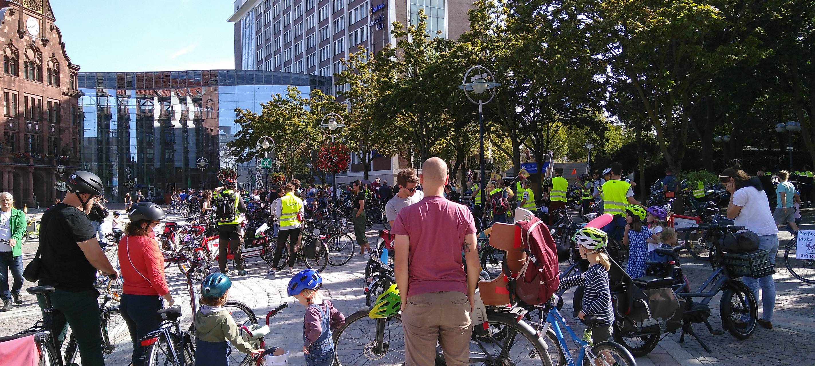 Über 1400 Teilnehmer nahmen an Fahrraddemonstration in Dortmund teil