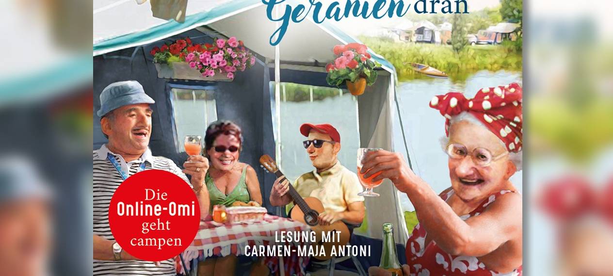 Ans Vorzelt kommen Geranien dran. Die Online-Omi geht campen – Ein Buch von Torsten Rohde.