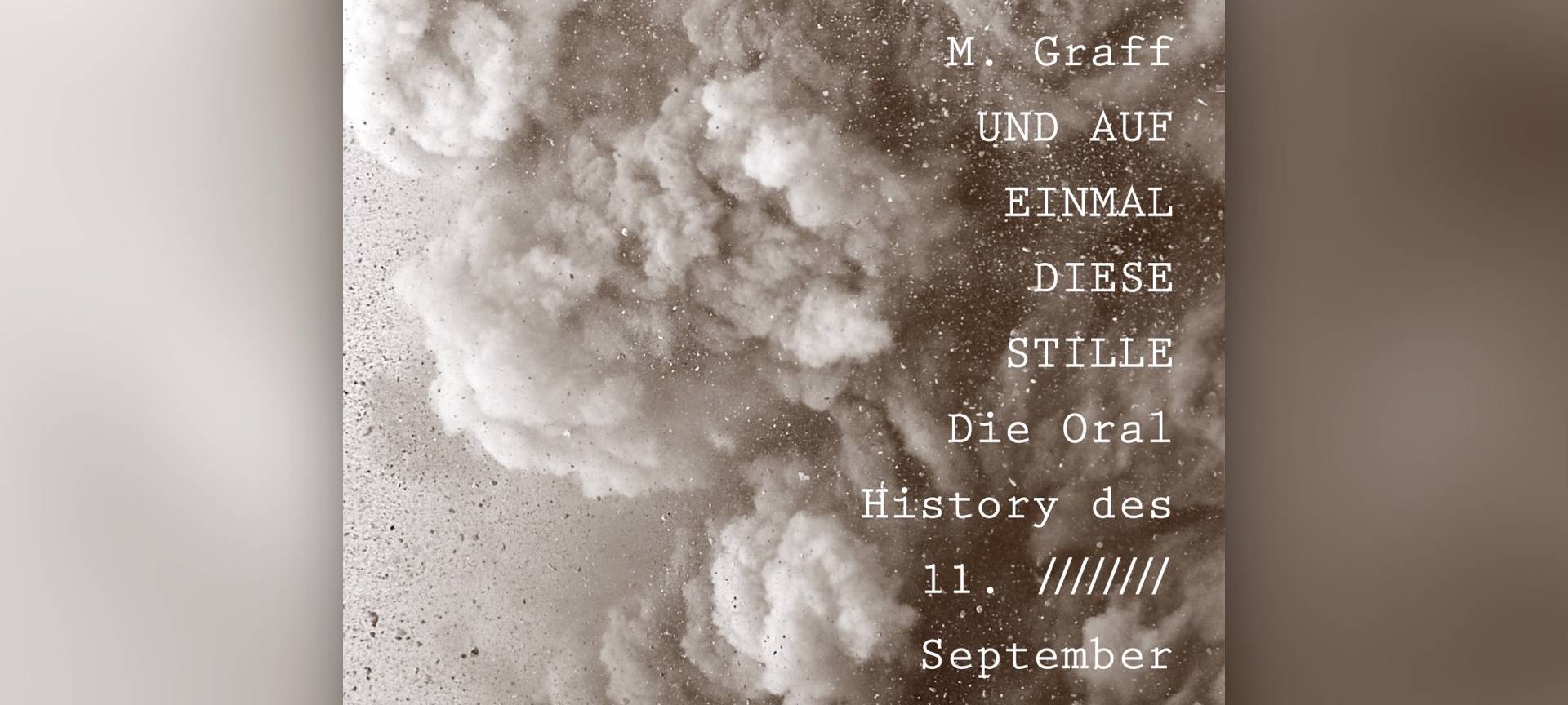 Buchcover "Und auf einmal diese Stille" von Garrett M. Graff