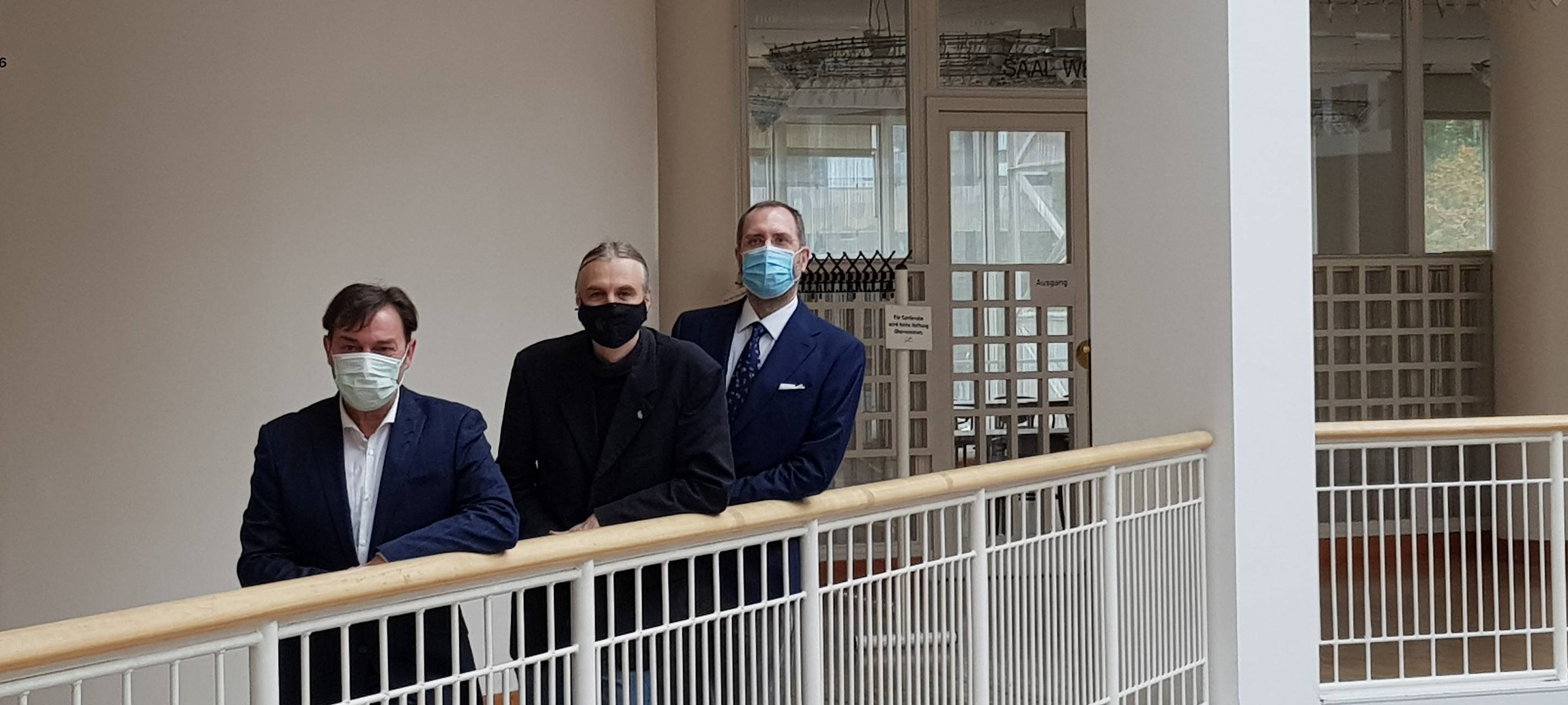 Michael Badura Tierschutzpartei, neu im Rat; Utz Kowalewski, Die Linke und Fraktionsvorsitzender der neuen Fraktion Die Linke Plus; Christian Gebel für die Piraten im Rat: Linke Piraten und Tierschutzpartei bilden eine Fraktion im Dortmunder Rat.