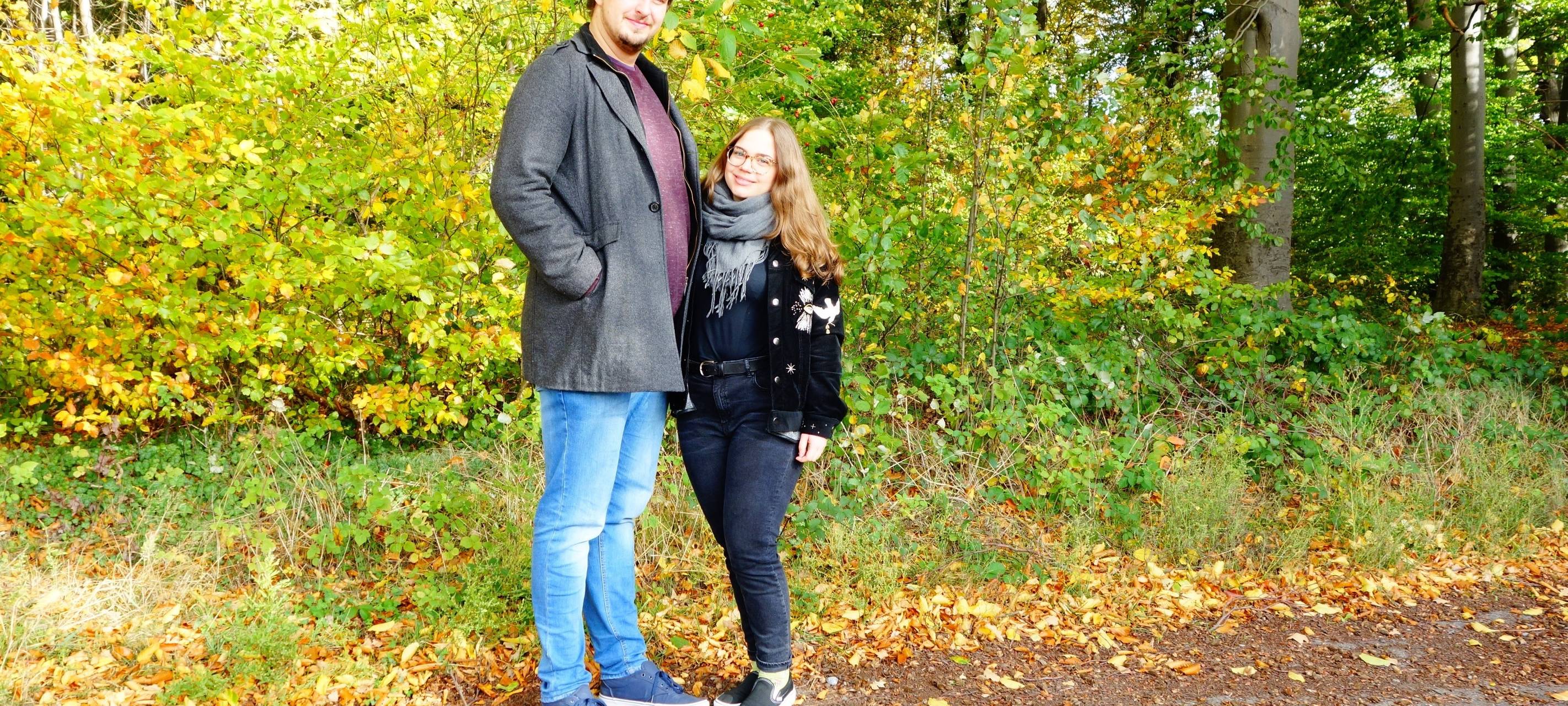 Anika und Maik gewinnen unseren Dortmunder Rekord: Sie haben den größten Größenunterschied.