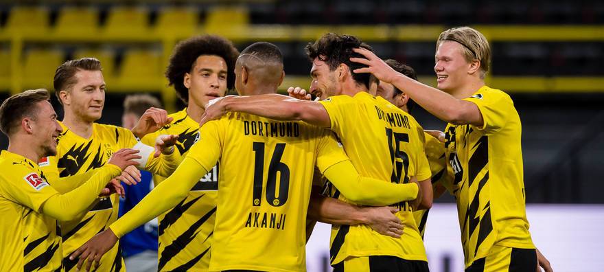 BVB nach Revierderby am 24.10. gegen Schalke 04.