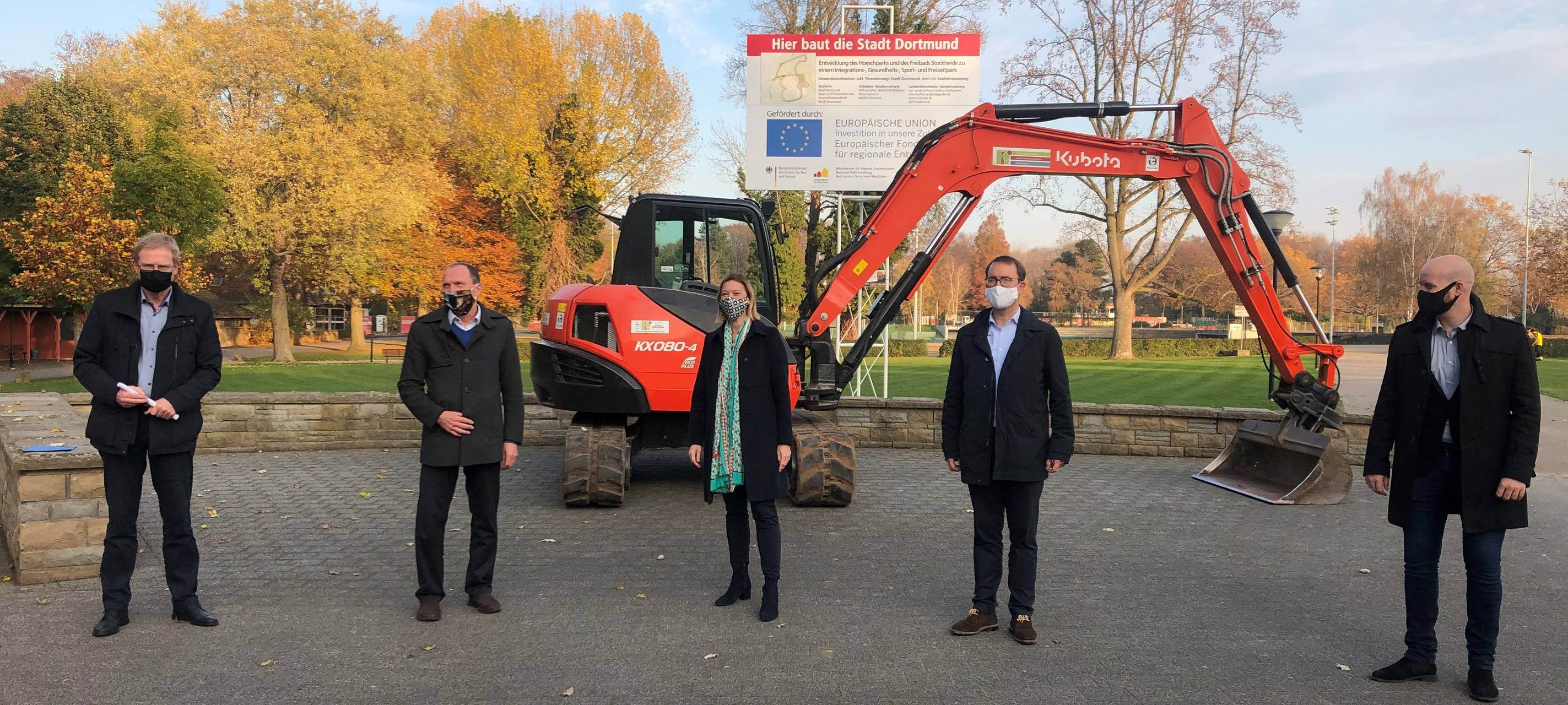 Dortmund: Umbau des Hoeschparks hat begonnen