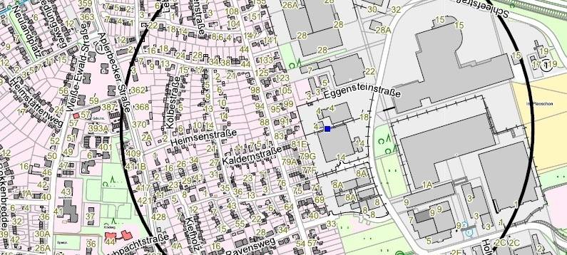 Bombenentschärfung am 17.11.2020 in Dortmund Aplerbeck.