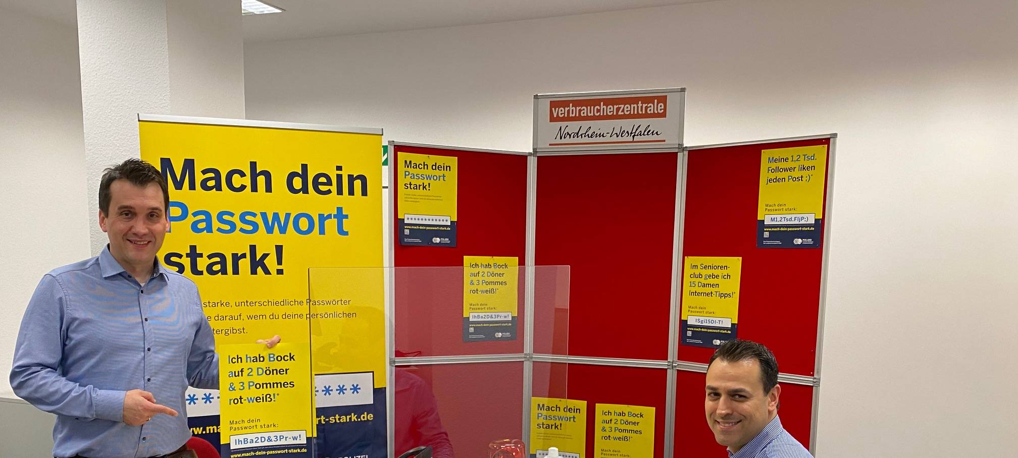 Dortmunder Polizei und Verbraucherzentrale informieren: "Mach Dein Passwort stark"