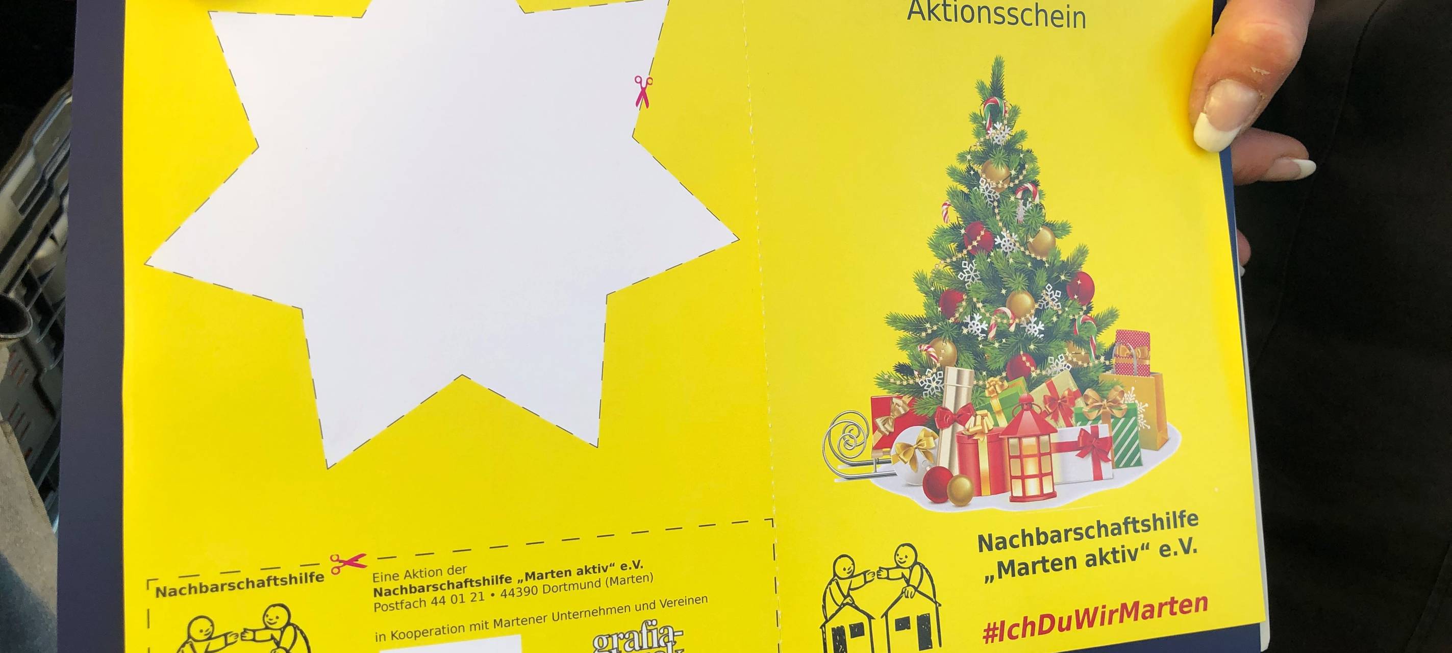 Dortmund: "Marten Aktiv" stellt Wunschbaum für bedürftige Kinder auf