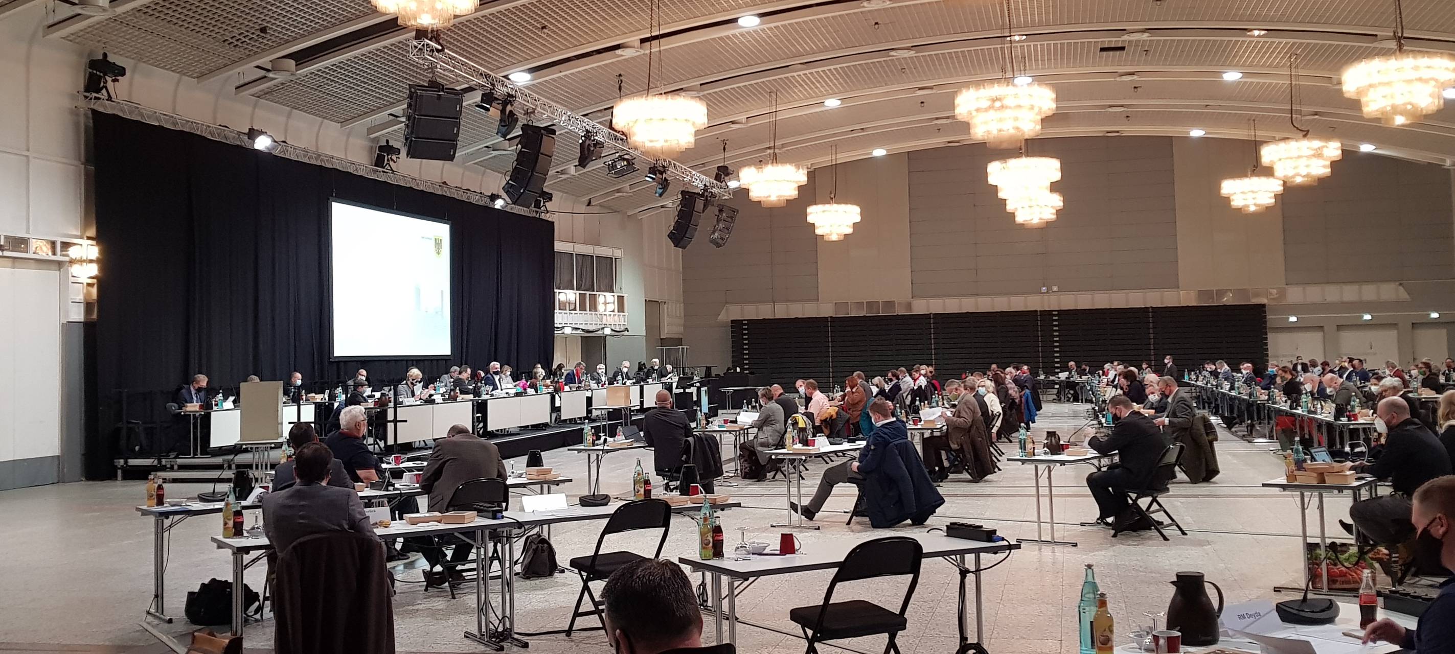 Ratssitzung in der Dortmunder Westfalenhalle 2