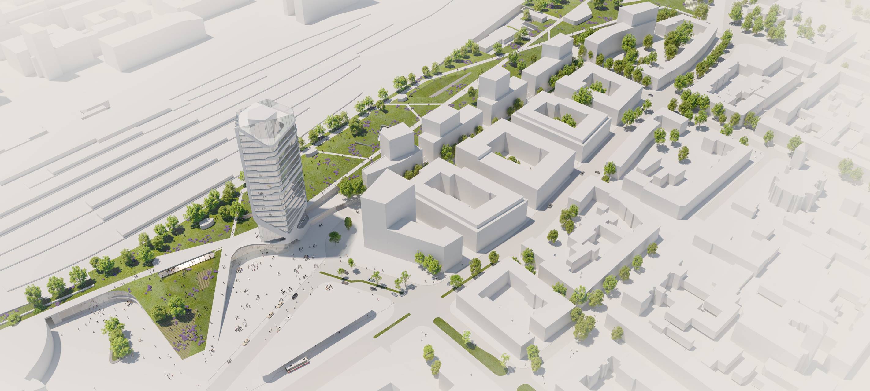 Dortmunder Hauptbahnhof bekommt neuen Park