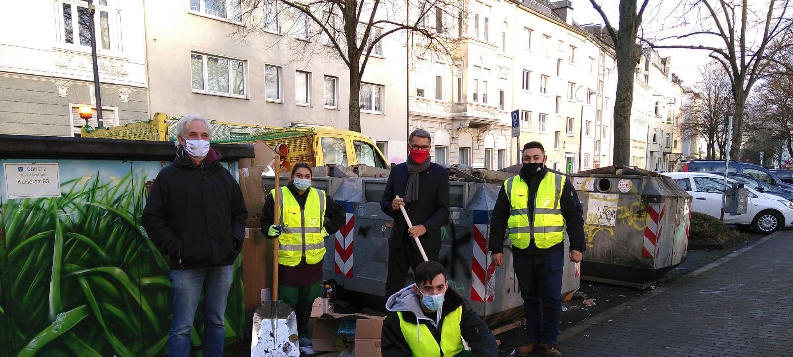 Dortmund: Reinigung der Container-Standorte wird ausgeweitet