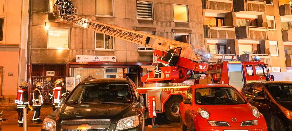 Dortmunder Feuerwehr: Zwei Brände in 15 Minuten