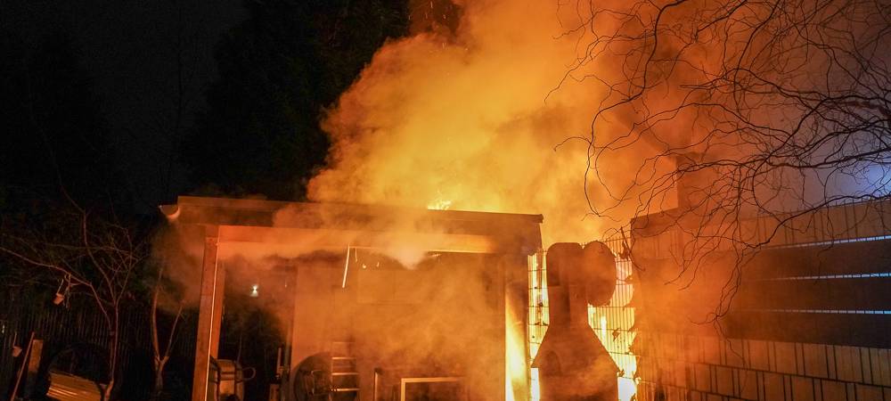 Dortmund: Gartenlaube in Lütgendortmund abgebrannt
