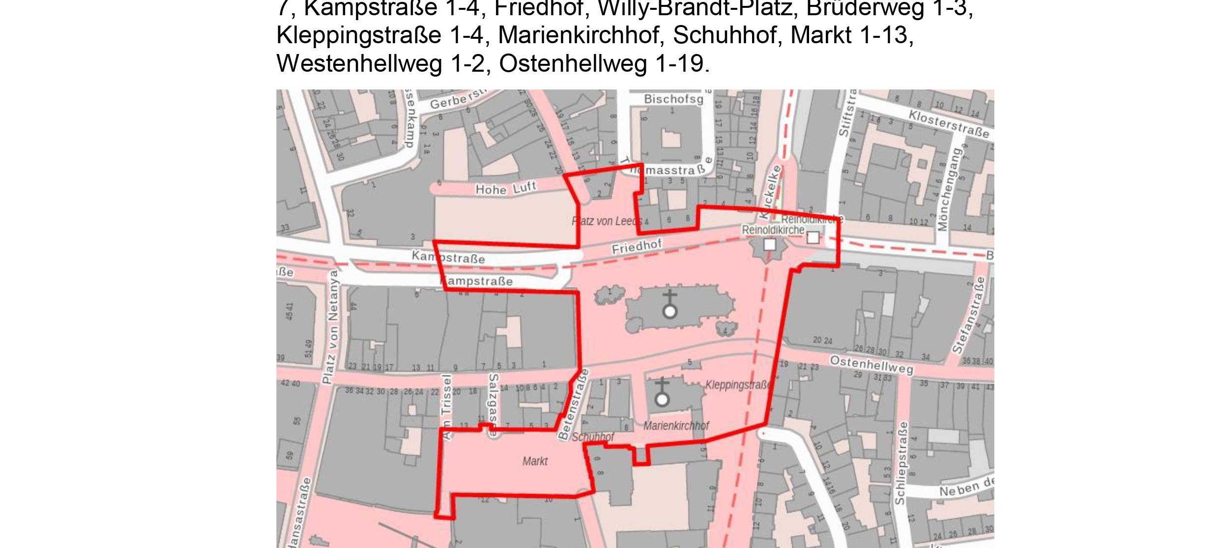 Silvester: Böllerverbotszonen und Ansammlungsverbote in Dortmund